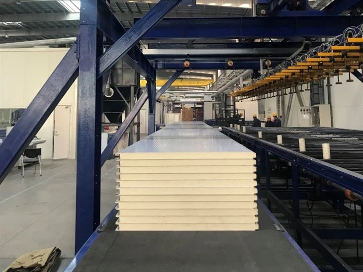 Insulted Metal PIR PU Foam Sandwich Panel