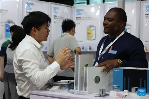 Duowei Union Group Featured By Xinhua At Ghana Investment And Trade Week-Industrial Steel Structu...