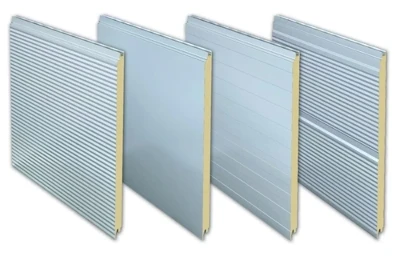 How Do Different Sandwich Panel Surface Profiles Affect Building Design?